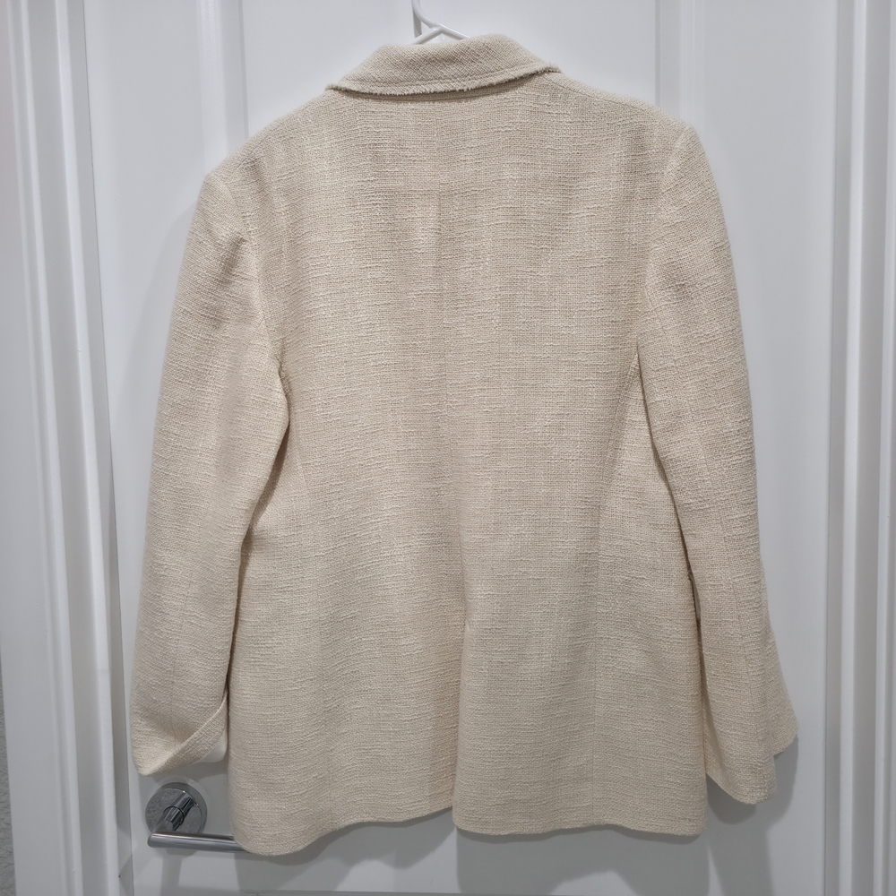 Zara Cream Blazer - Picture 2 of 5